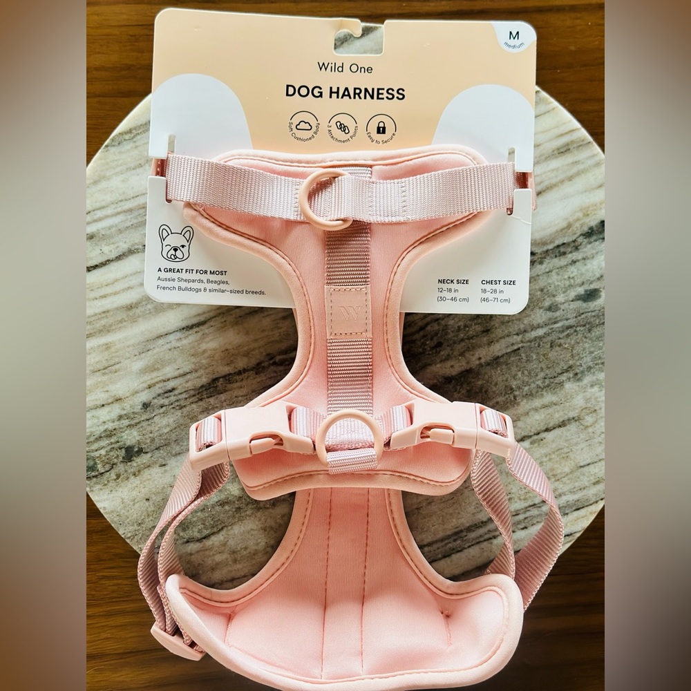 Pink Wild One Harness- Medium